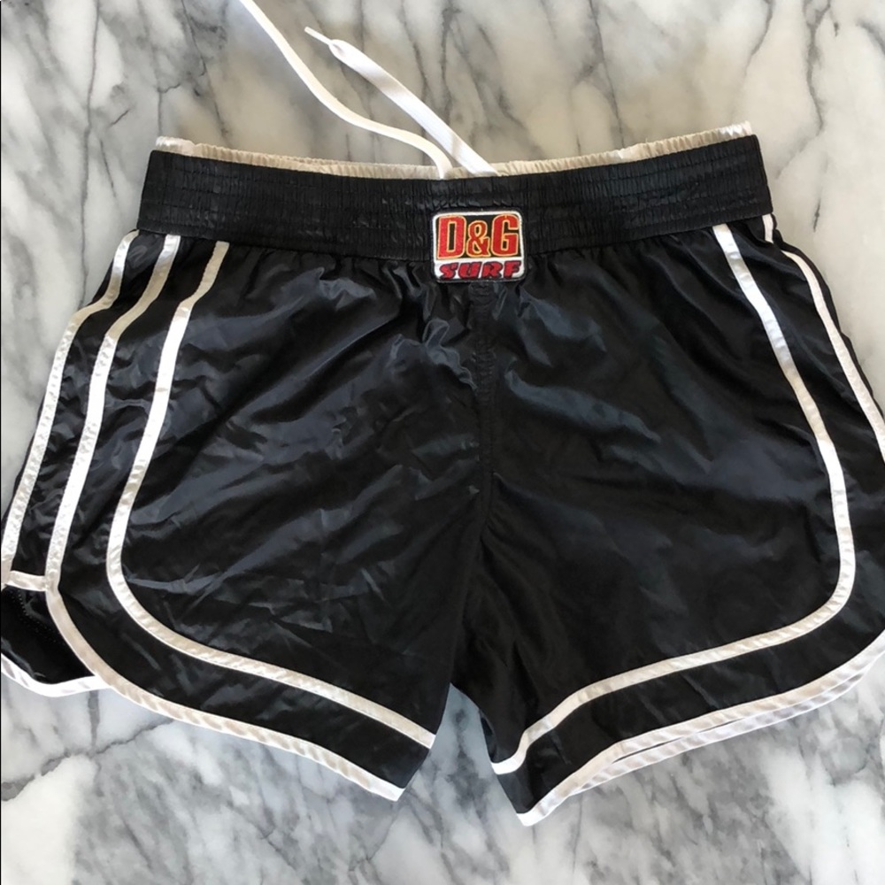 D&G swim shorts boxer style